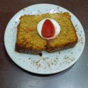 Torta artesanal con glaseado